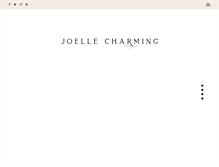 Tablet Screenshot of joellecharming.com